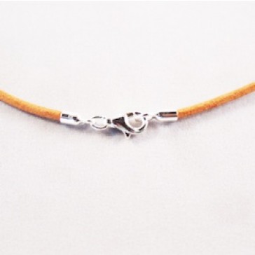 Leather cord 1,8mm natural