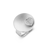 Sphere 3 heart silver 25mm
